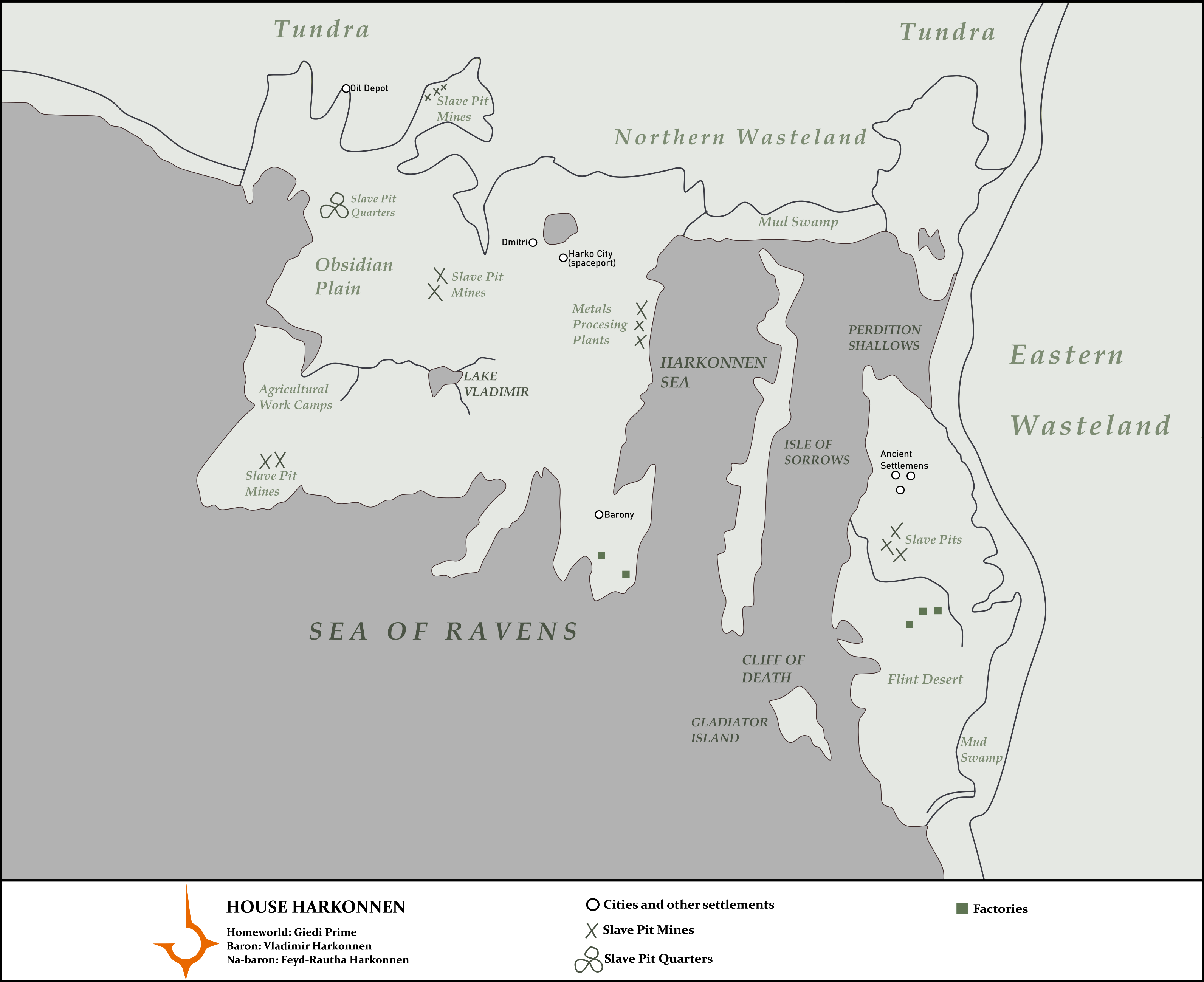 Planet Giedi Prime (Dune universe) by Metallist-99 on DeviantArt