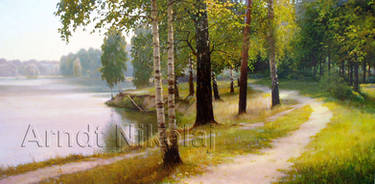 ' Park at the river '
