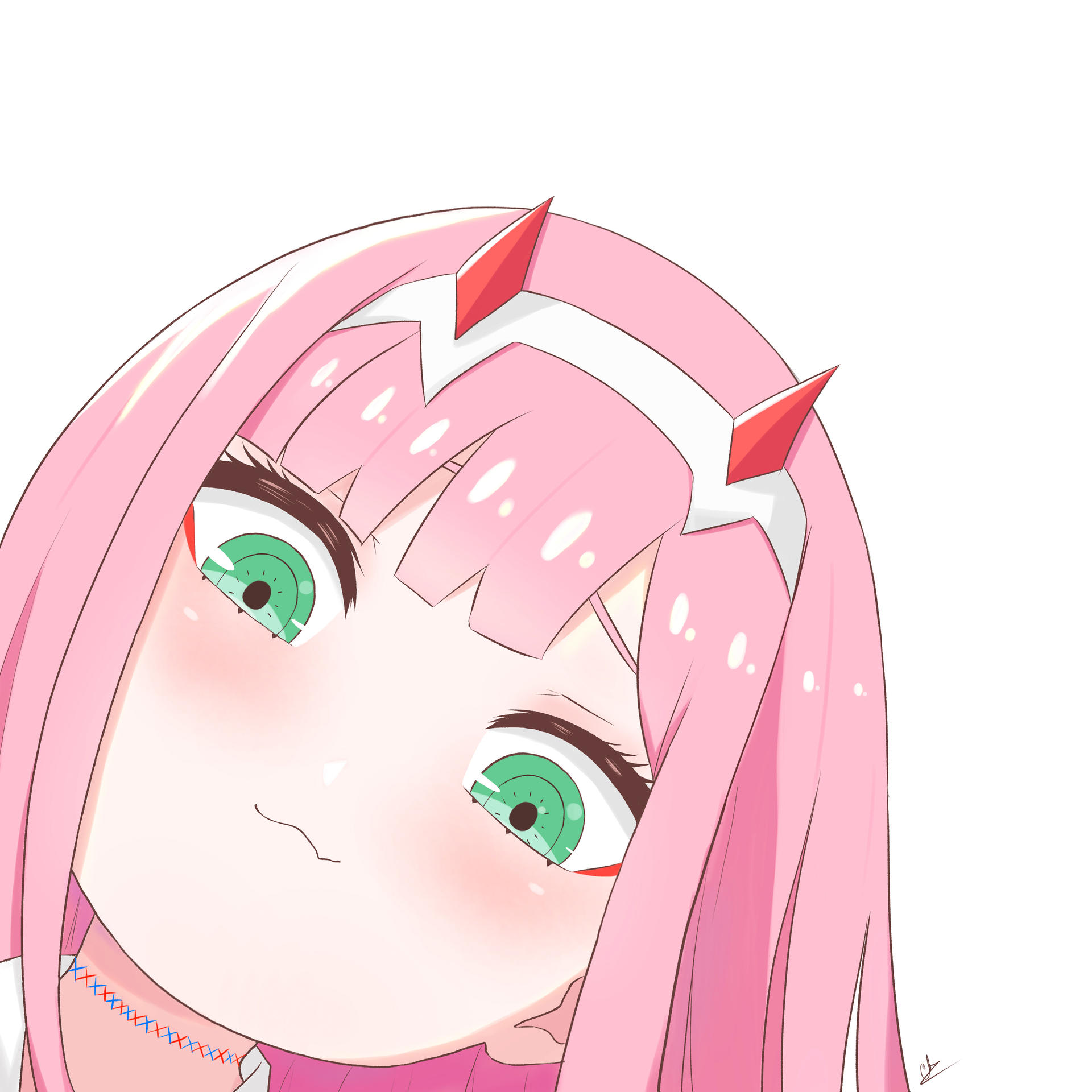 Chibi Zero Zero Two Chibi by ckxart on DeviantArt