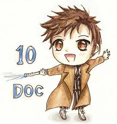 10th Doctor Who Chibi By Snoffi2012-d6cyzvf