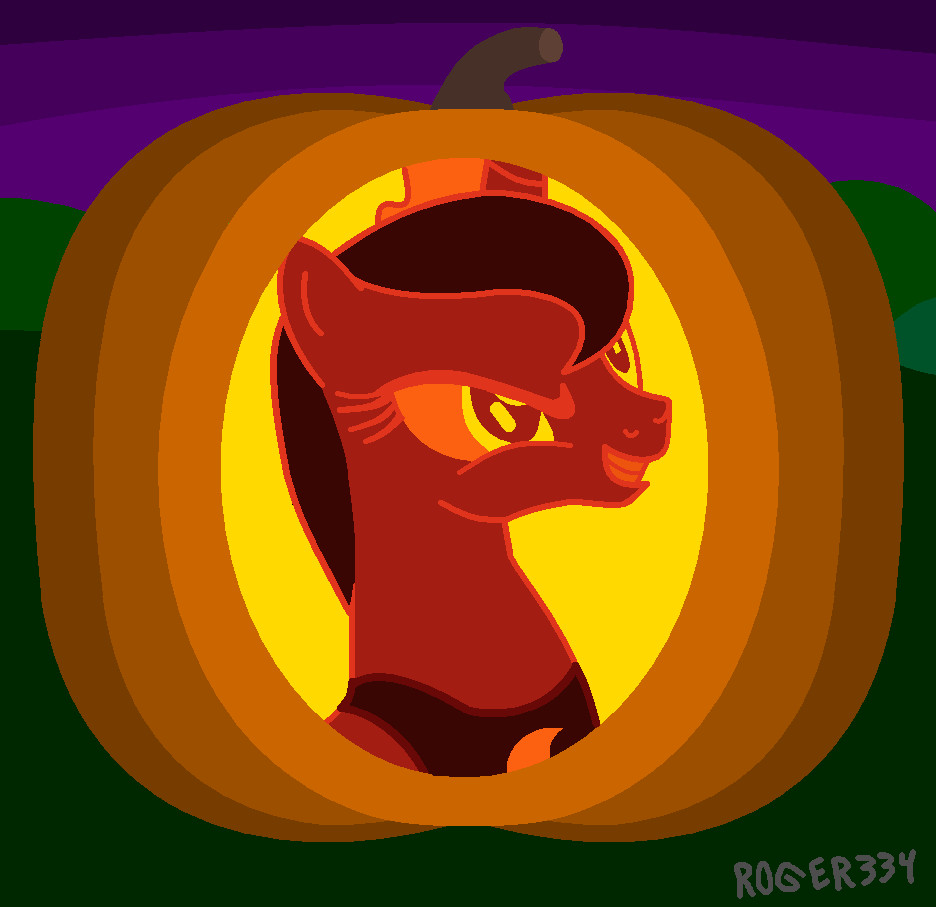 Luna Jack-O'-Lantern (On)