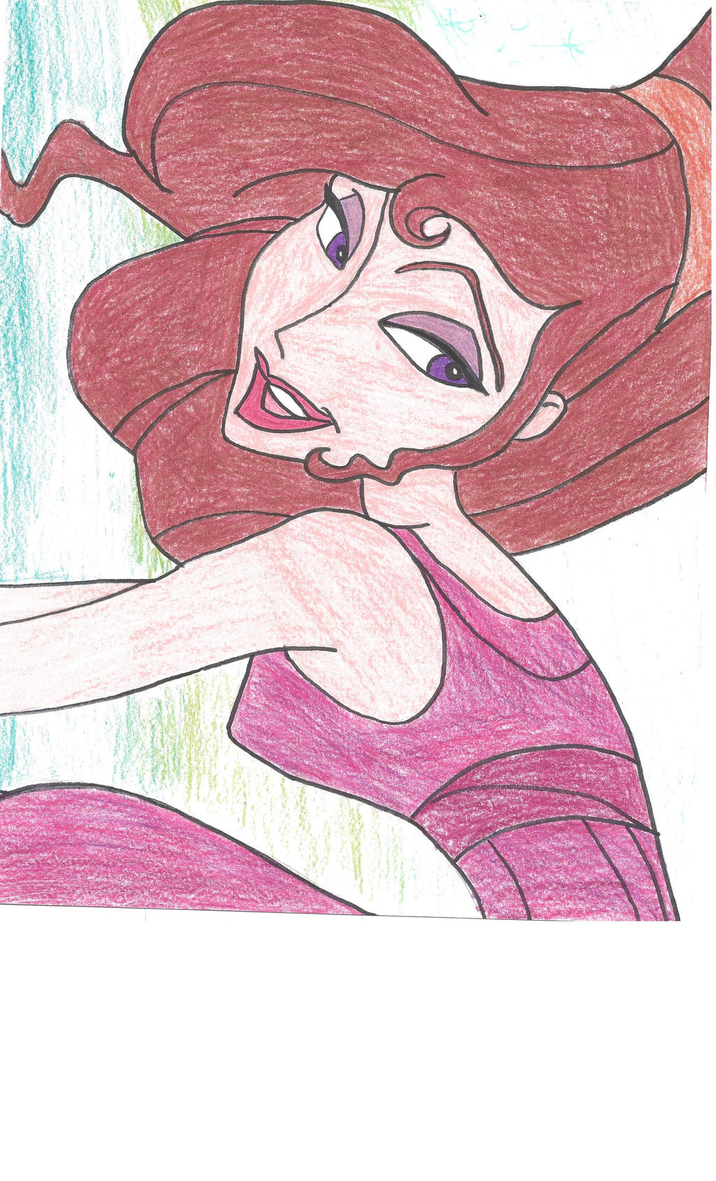 Meg Drawing by julietcapulet432 on DeviantArt