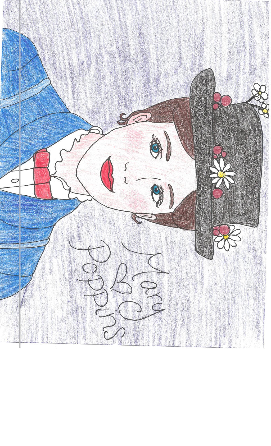 Mary Poppins Drawing by julietcapulet432 on DeviantArt