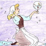 Cinderella Bubble Drawing