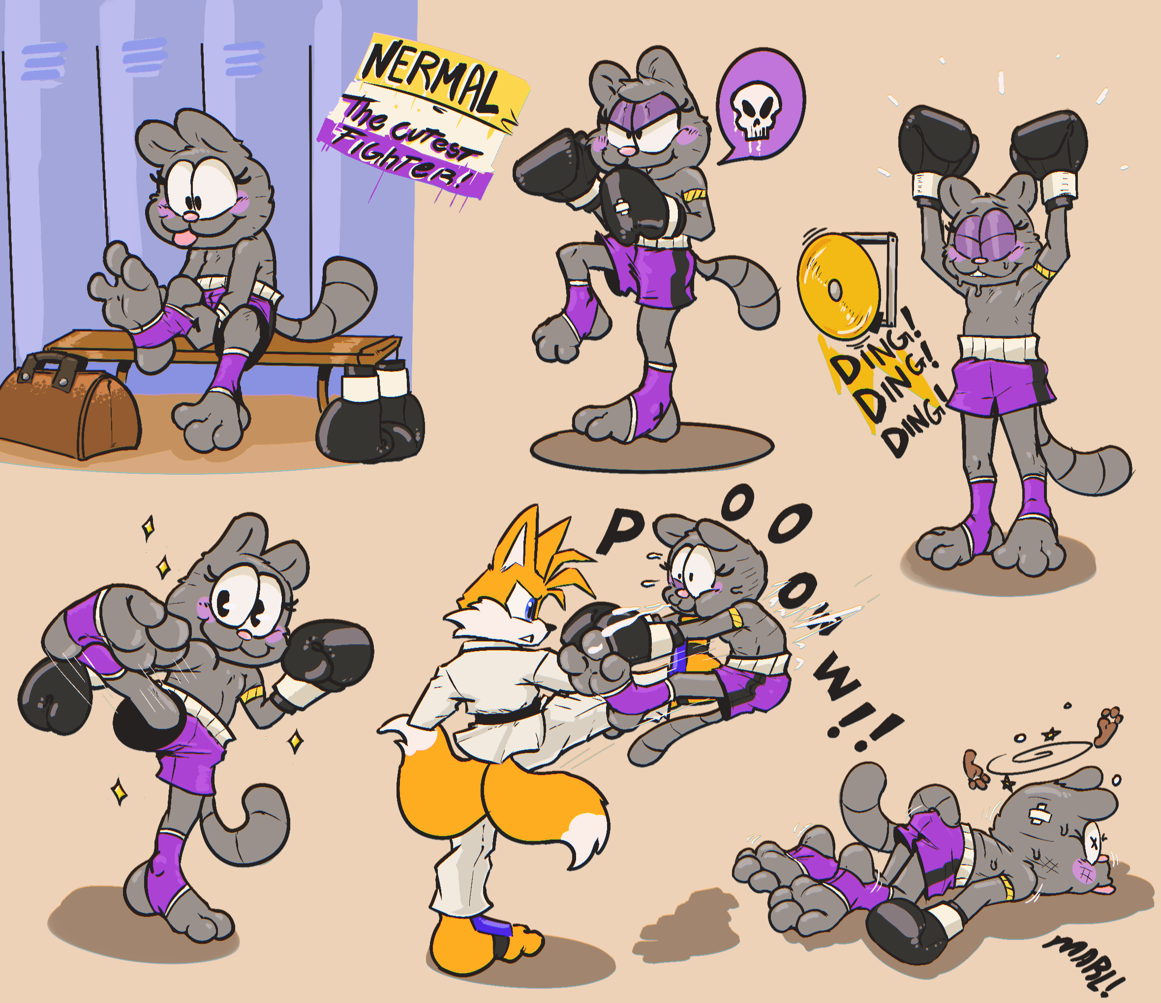 Umohmar Deviantart The Cutest Fighter by UmOhMar on DeviantArt