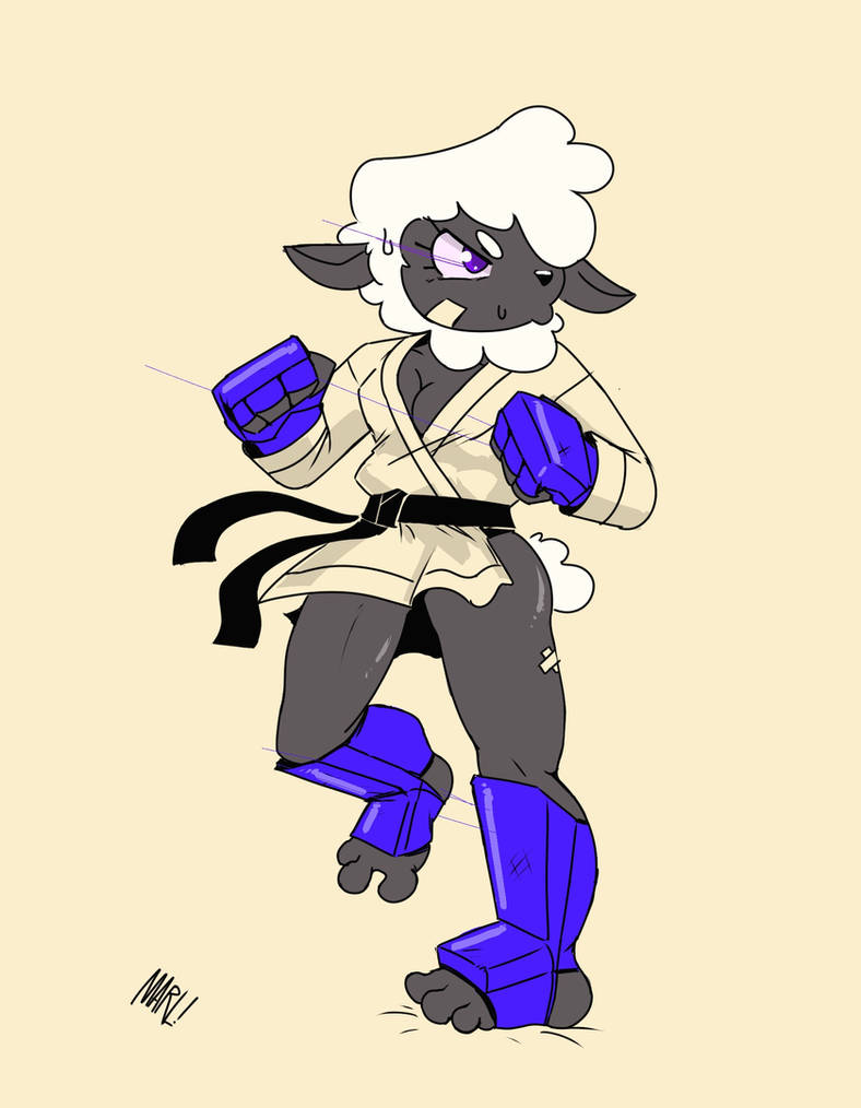 Umohmar Deviantart KARATE SHEEP and Skales by UmOhMar on DeviantArt