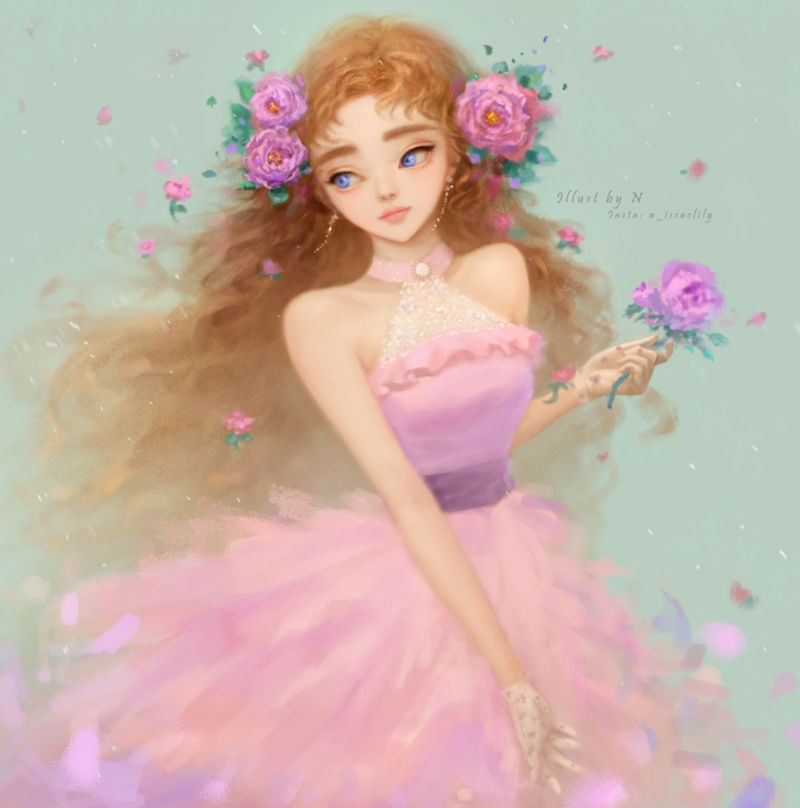 Pink Lady Deviantart Pink lady by Nissaclily on DeviantArt