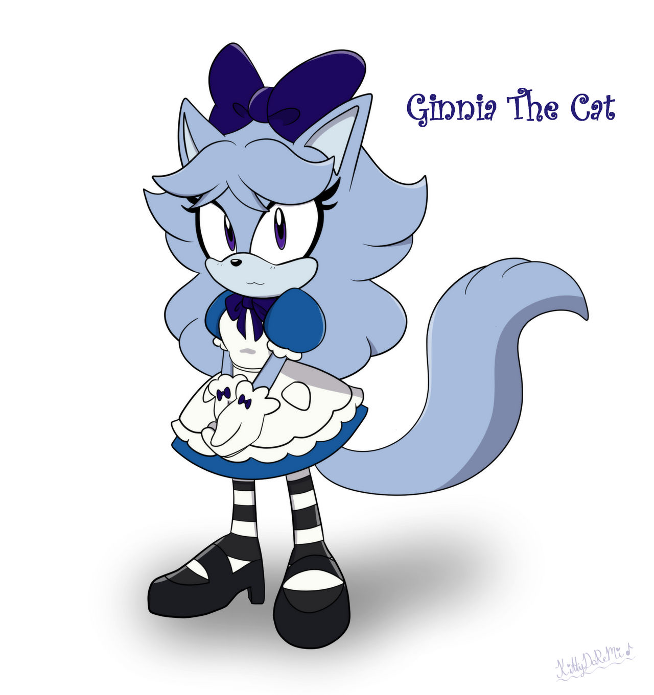 Ginnia The Cat by KittyDoReMi on DeviantArt