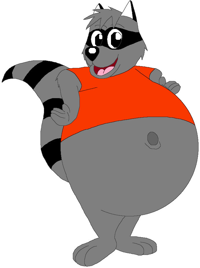Round Raccoon by GroverGrizzly on DeviantArt