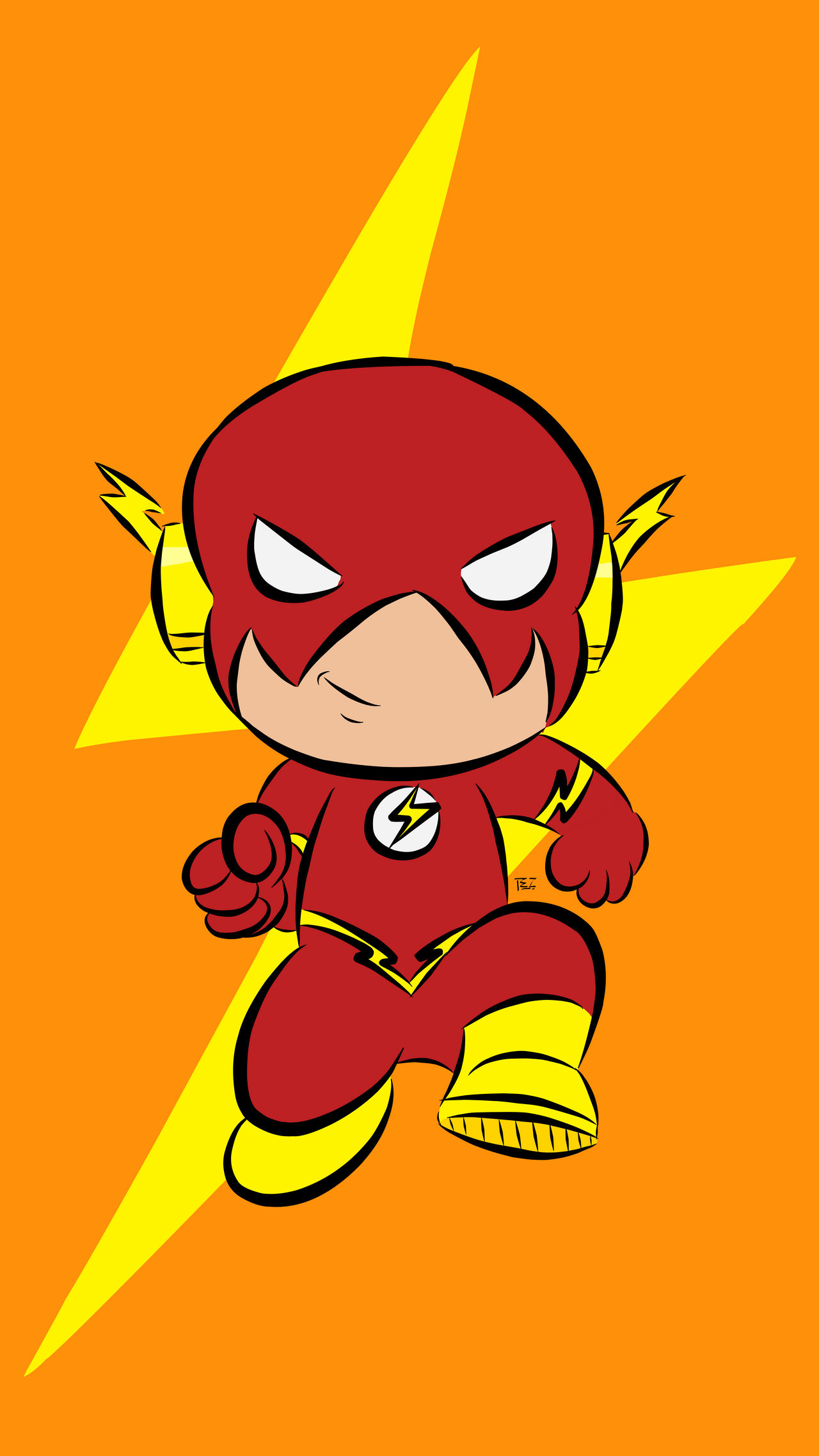 Flash Chibi Animation Characters Chibi Flash by tejadharma56 on DeviantArt
