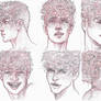Pigeon boy expressions/angles practice