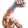 Street Fighter II Turbo Art Sagat 1