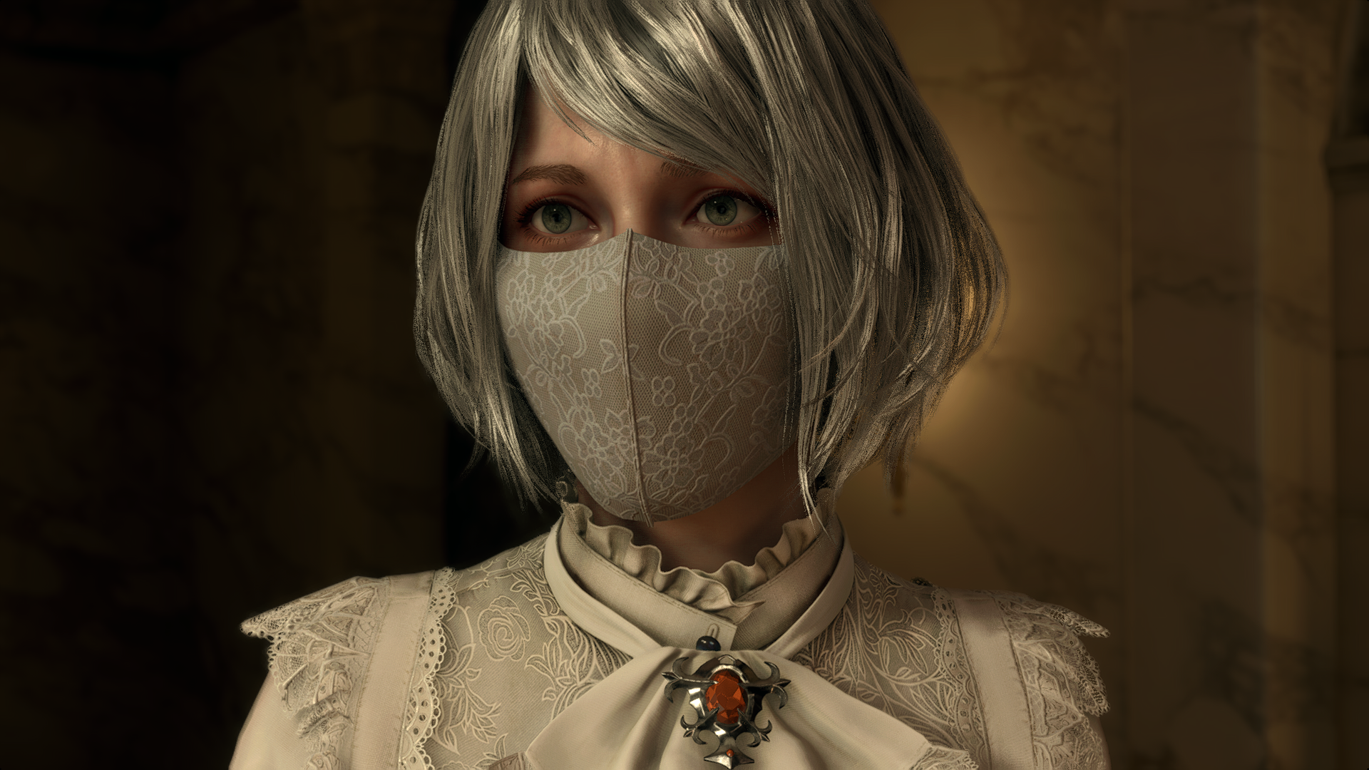 RE4 Demake Ashley (Ella Freya) Swap3 by karl2db on DeviantArt