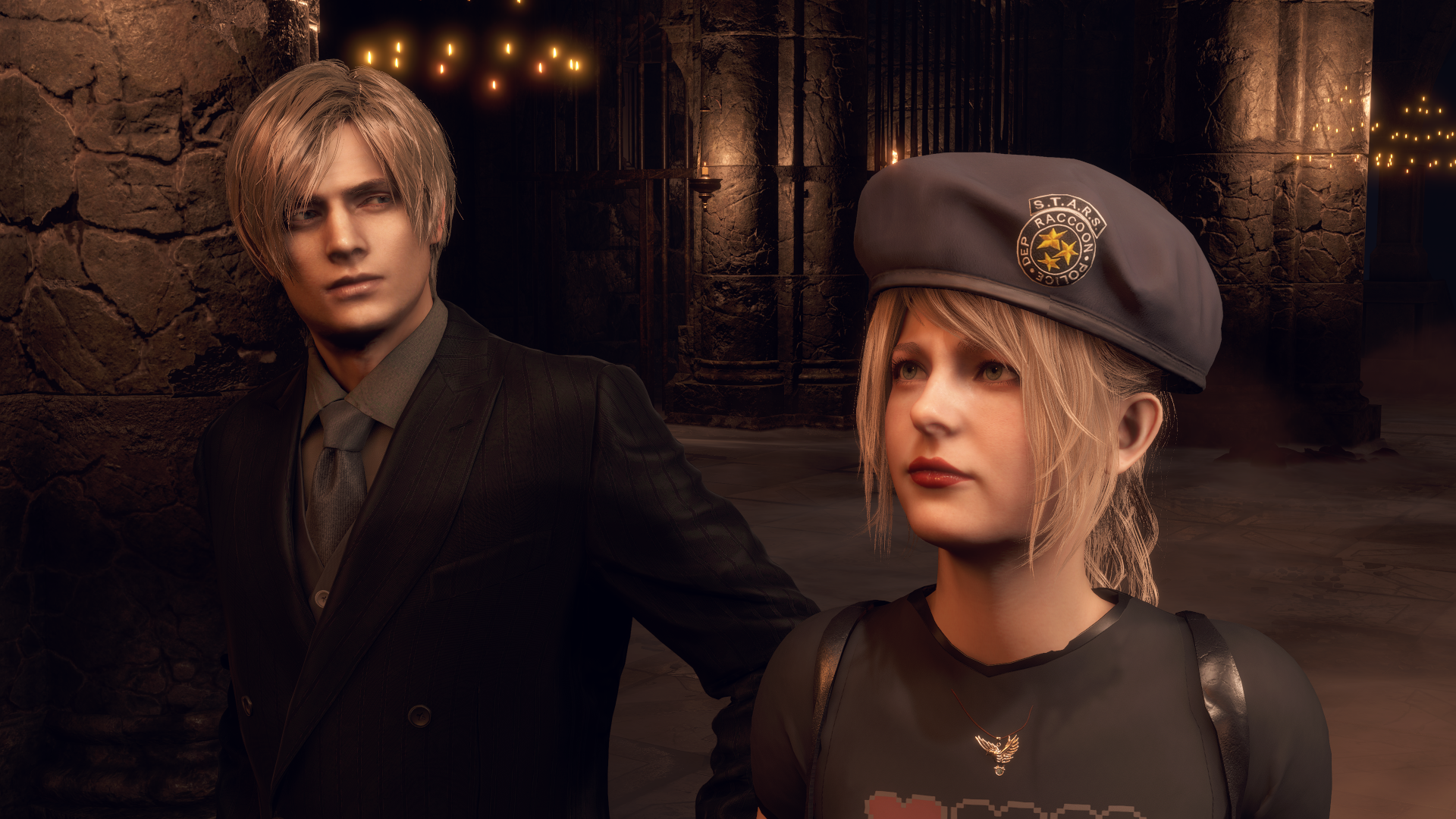 Resident Evil 4 Leon and Ashley by PlowBottomDad on DeviantArt