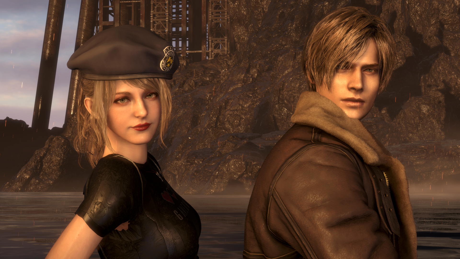 Resident Evil 4 Leon and Ashley by PlowBottomDad on DeviantArt