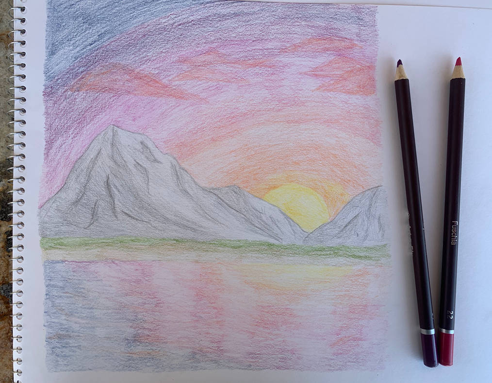 Colored Pencil Drawing Practice by CyanDragonArt on DeviantArt