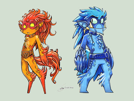 Gimps: Fire and Ice