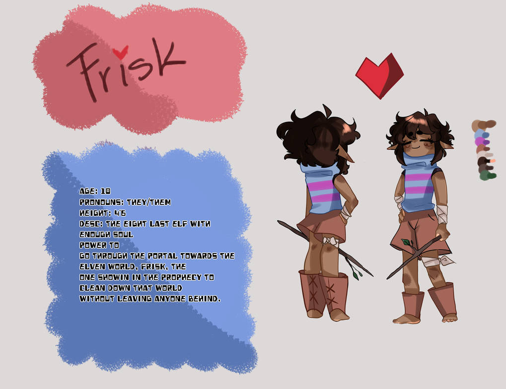 Frisk Instructions.pdf Frisk Sheet by Artsylex1 on DeviantArt