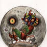 Skull Kid Circle Art