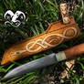 Sheath for viking knife