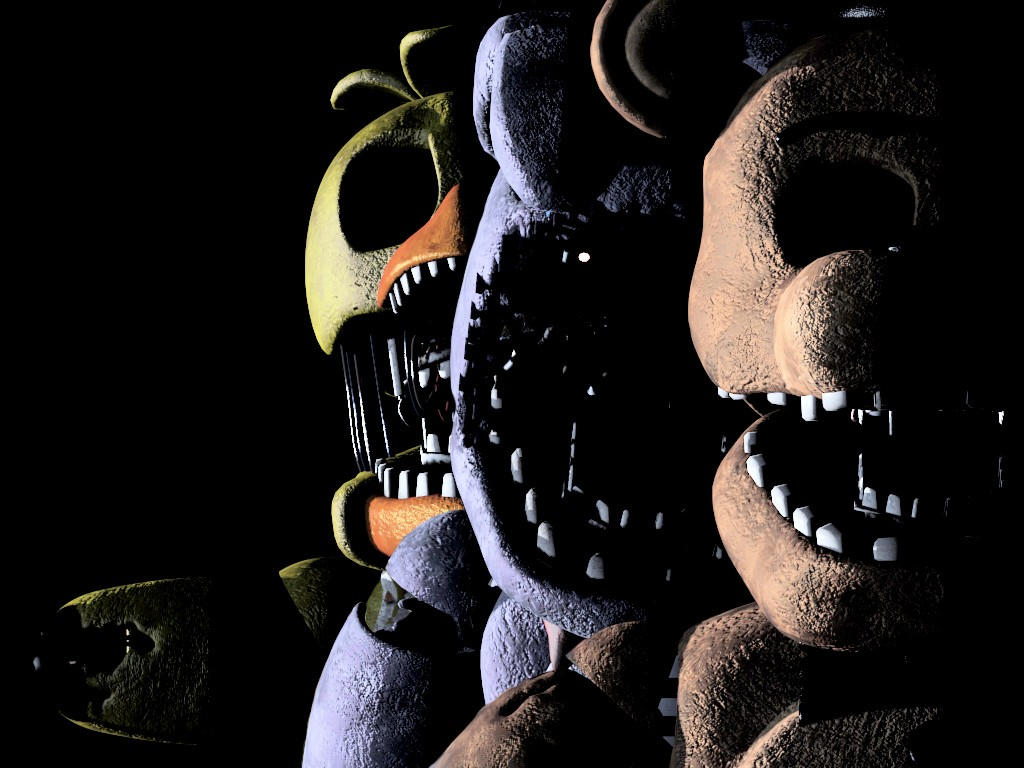 FNaF 2 Withered Main Menu Brightened by PrestonPlayz110003 on DeviantArt