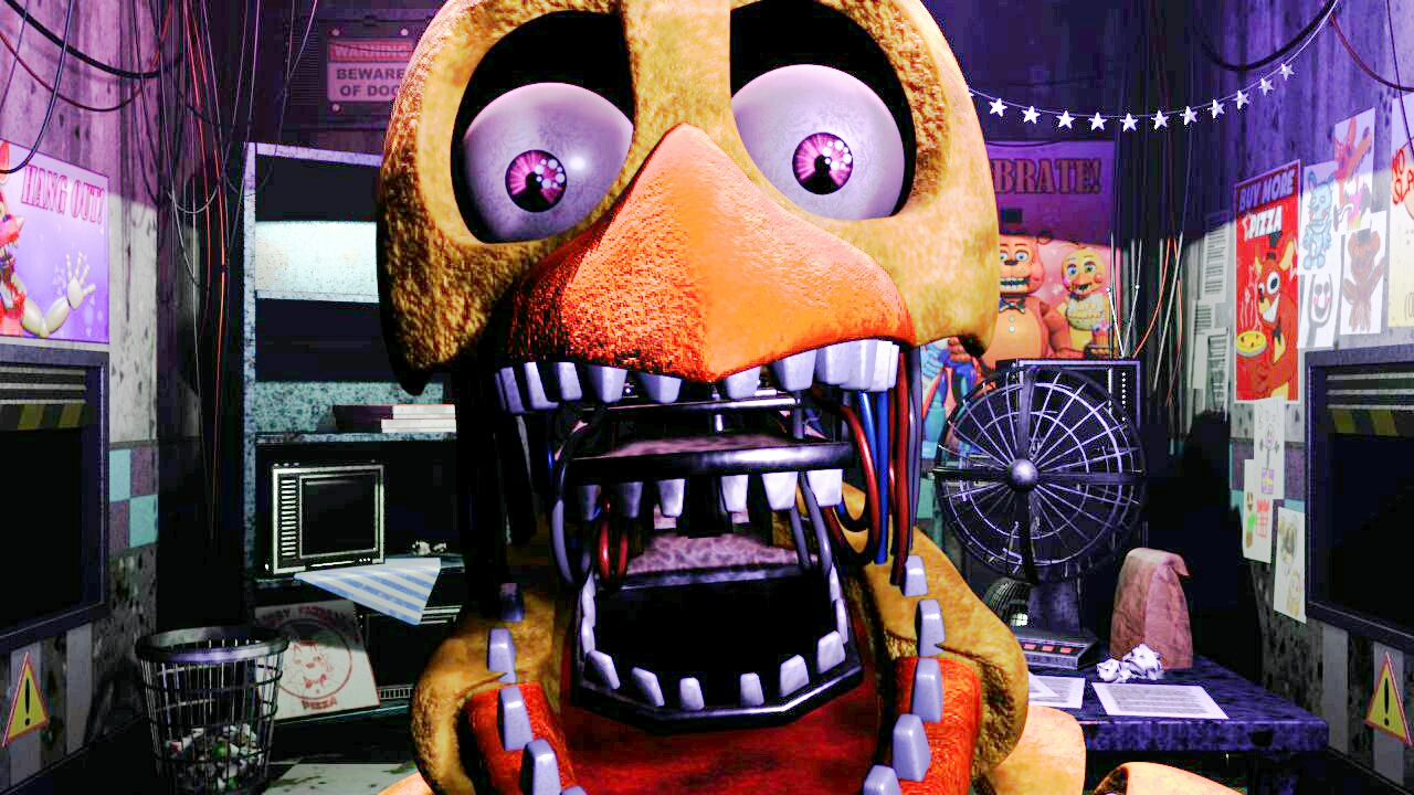 C4D/FNaF) FNaF 2  Withered Chica Jumpscare by fnafandmore001 on DeviantArt