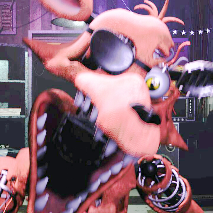 Withered Golden Foxy in FNaF 2! +Jumpscare (Mod) 