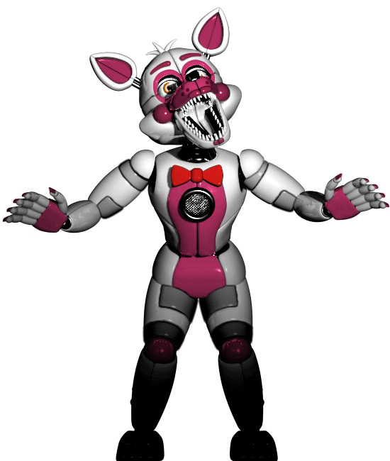 Funtime Foxy Funtime A. PNG Color Correction by PrestonPlayz110003 on ...