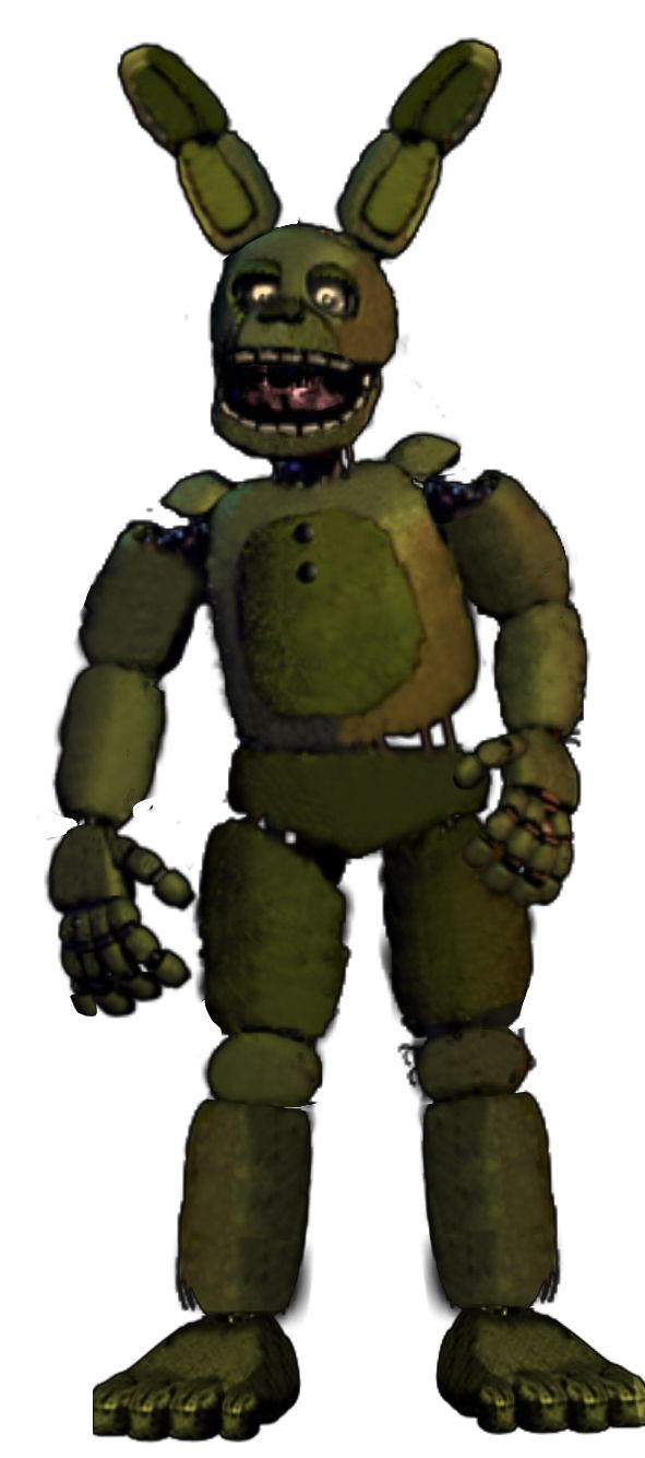 Fixed Springtrap Fixed Springtrap full body Fnaf 3 Thankyou teaser by PrestonPlayz110003 ...