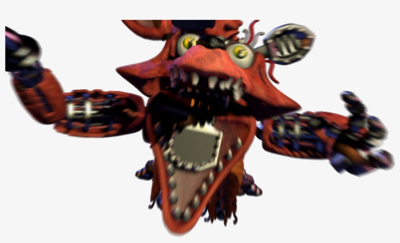 Withered foxy jumpscare by randomwolfdragon on DeviantArt