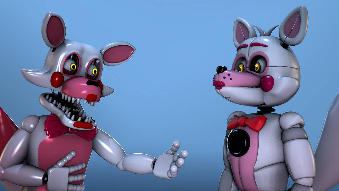 Toy Foxy Meets Funtime Foxy by PrestonPlayz110003 on DeviantArt