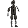 Withered Blank Full Body FNaC