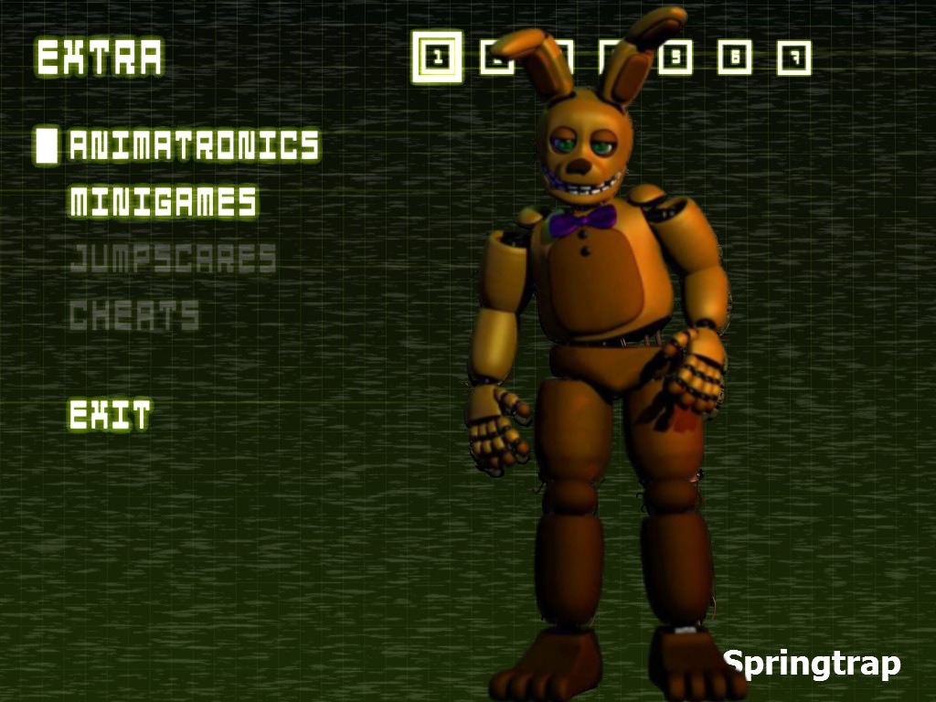 Five Nights At Freddy's 3 Five Nights At Freddy's - Fnaf 3 Spring Bonnie -  540x513 PNG Download - PNGkit