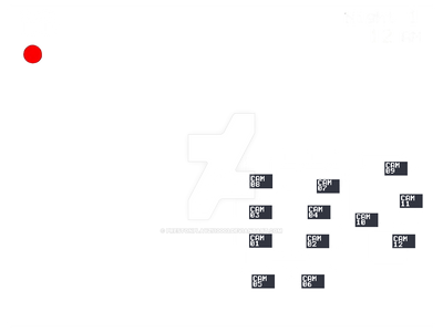 Fnaf 1 layout and All Cams ( Brightened )