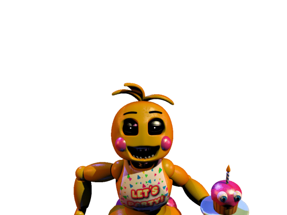 Funtime Chica (Unused Jumpscare image) 2 by Fnaf-lover1352 on DeviantArt