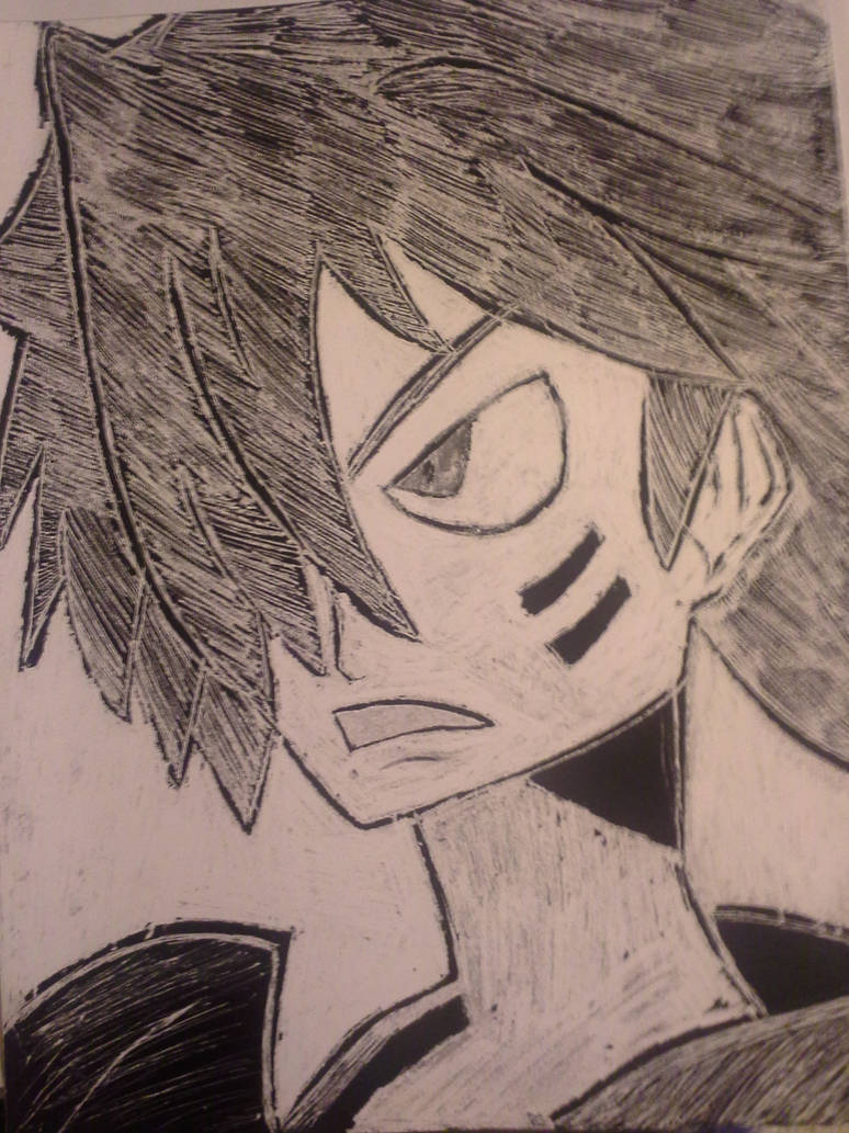 anime scratch art by FireDemon101097 on DeviantArt