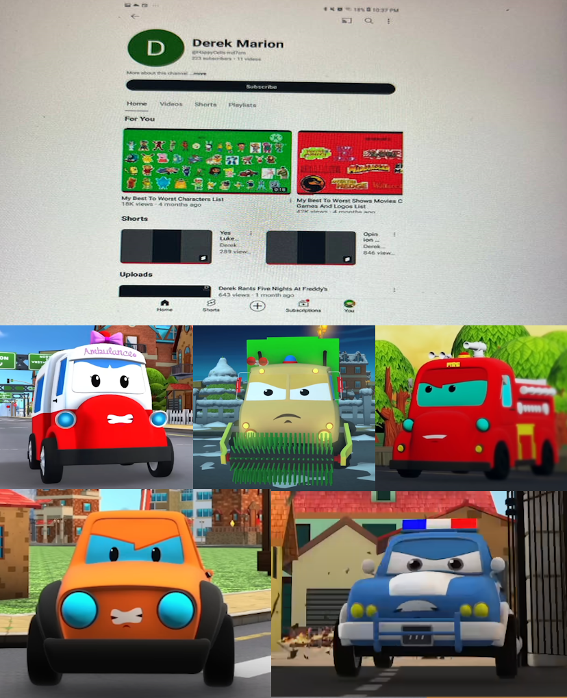 Road Rangers Gets Angry at Derek Marion! by Cody-Raganit on DeviantArt