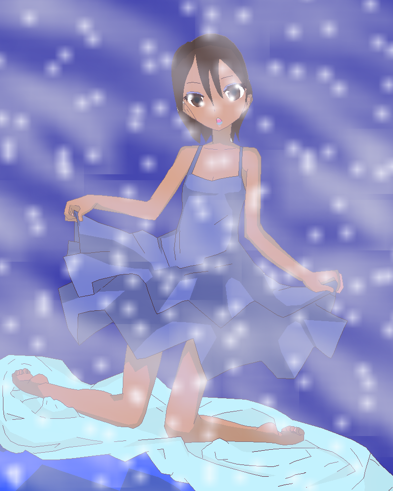 Sora in Blue