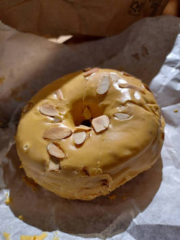 Dulce De Leche Almond Donut 