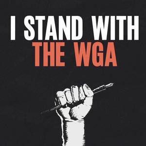 I stand with the WGA