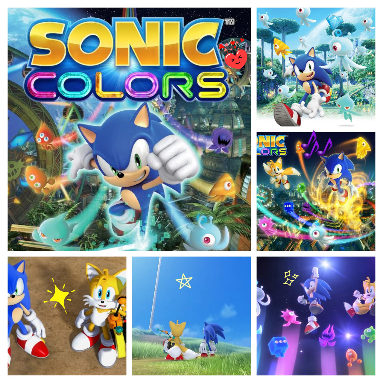 Sonic Color Chart Sonic Colors 20th Anniversary by PrettyShadowj28 on DeviantArt