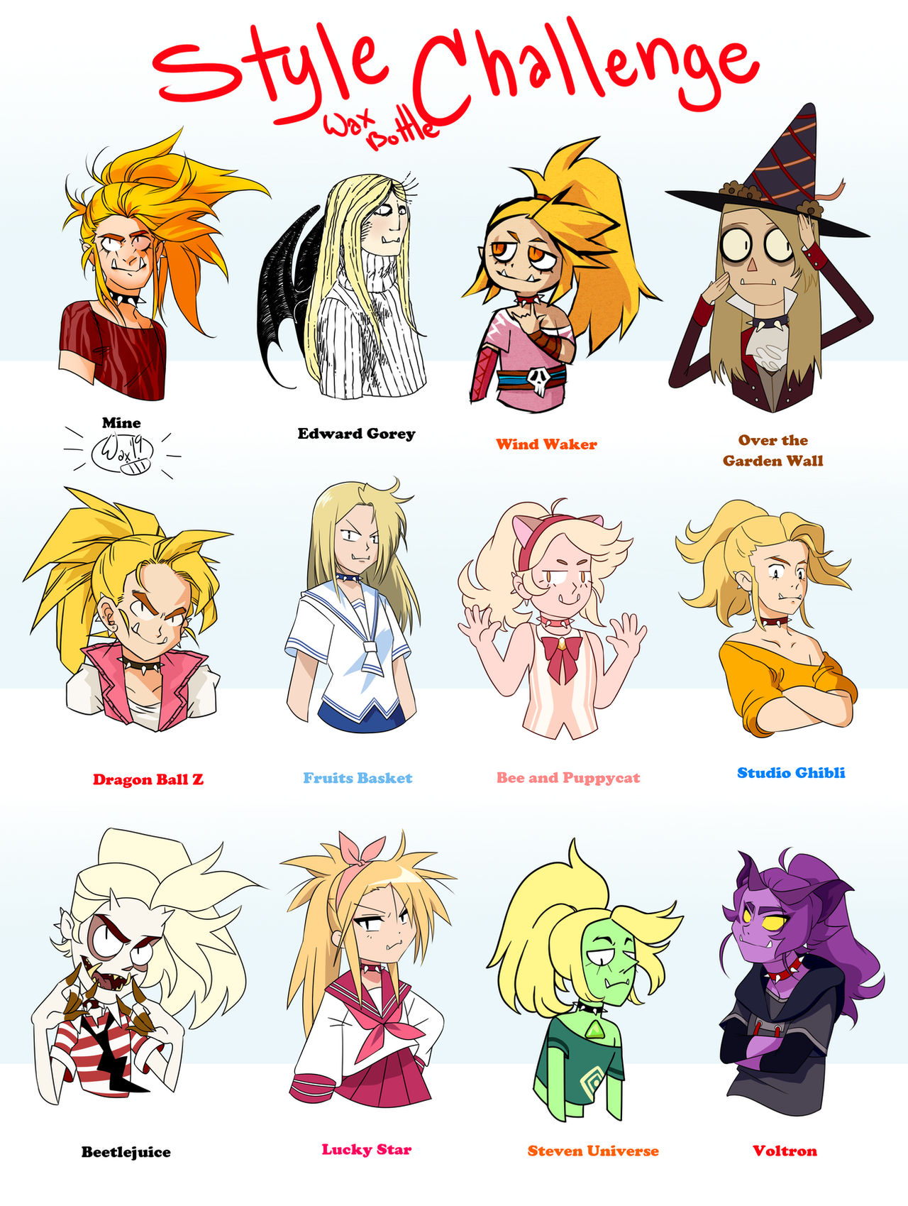 Style Challenge Meme By WaxBottle On DeviantArt style-challenge-meme-by-waxbottle-on-deviantart