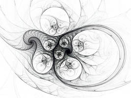 Fractal by pencil