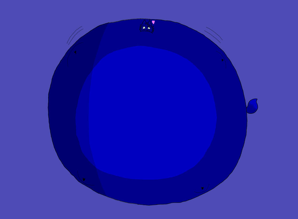 Slushi Blueberry Inflation by squirreltailzzz on DeviantArt