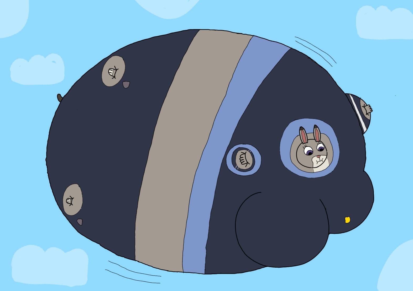 Judy Hopps Blimp by squirreltailzzz on DeviantArt