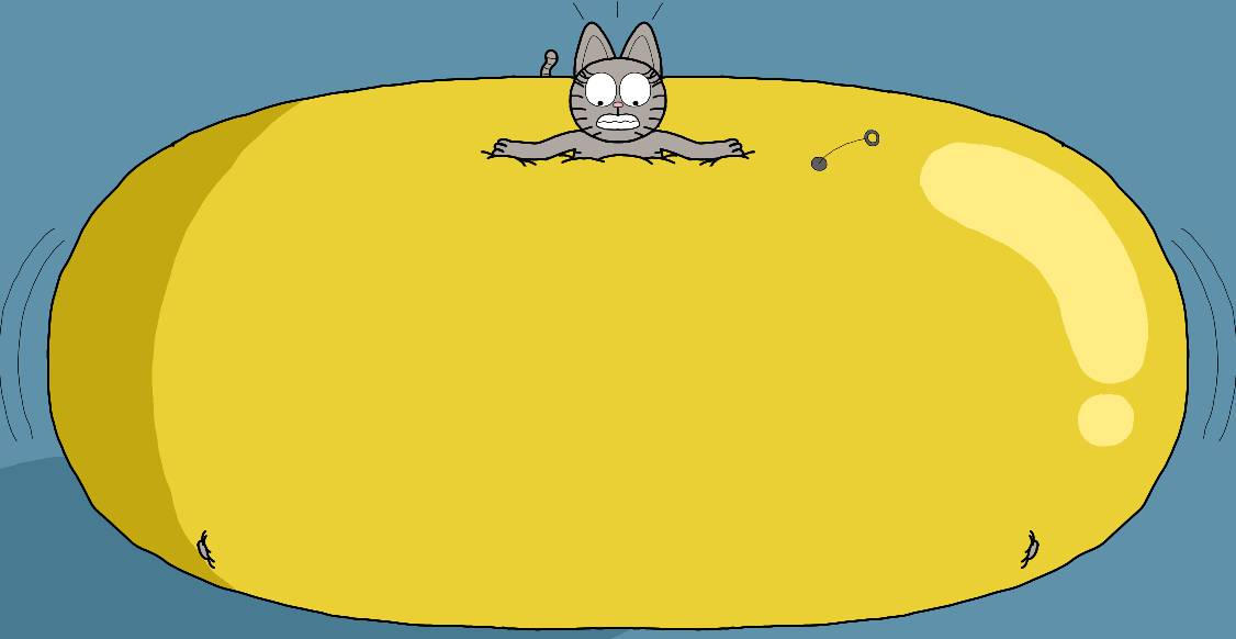 Nermal's Overinflated Inflatable Pants by squirreltailzzz on DeviantArt