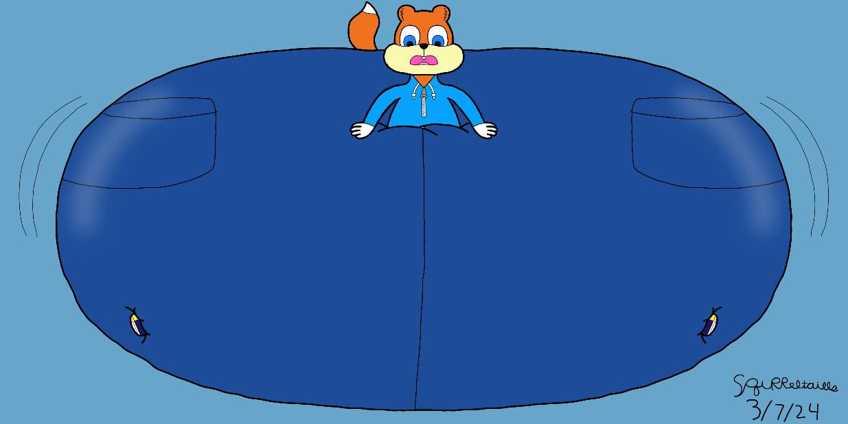 Conker Pants Inflation by squirreltailzzz on DeviantArt