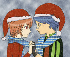 Luke+Hikari Snowy Christmas