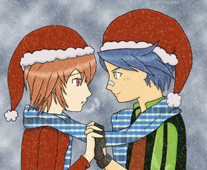 Luke+Hikari Snowy Christmas