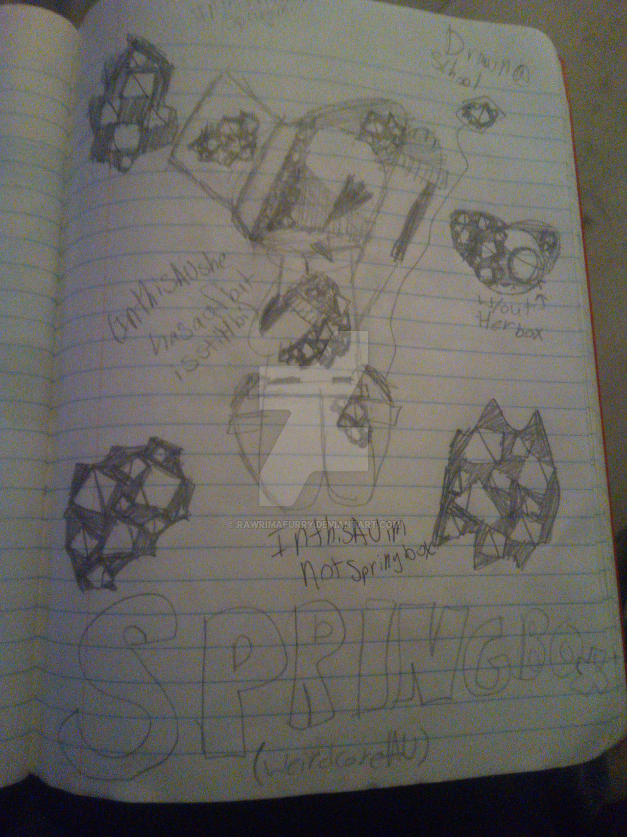 Weird Core Spring Springbox weirdcore au by rawrimafurry on DeviantArt